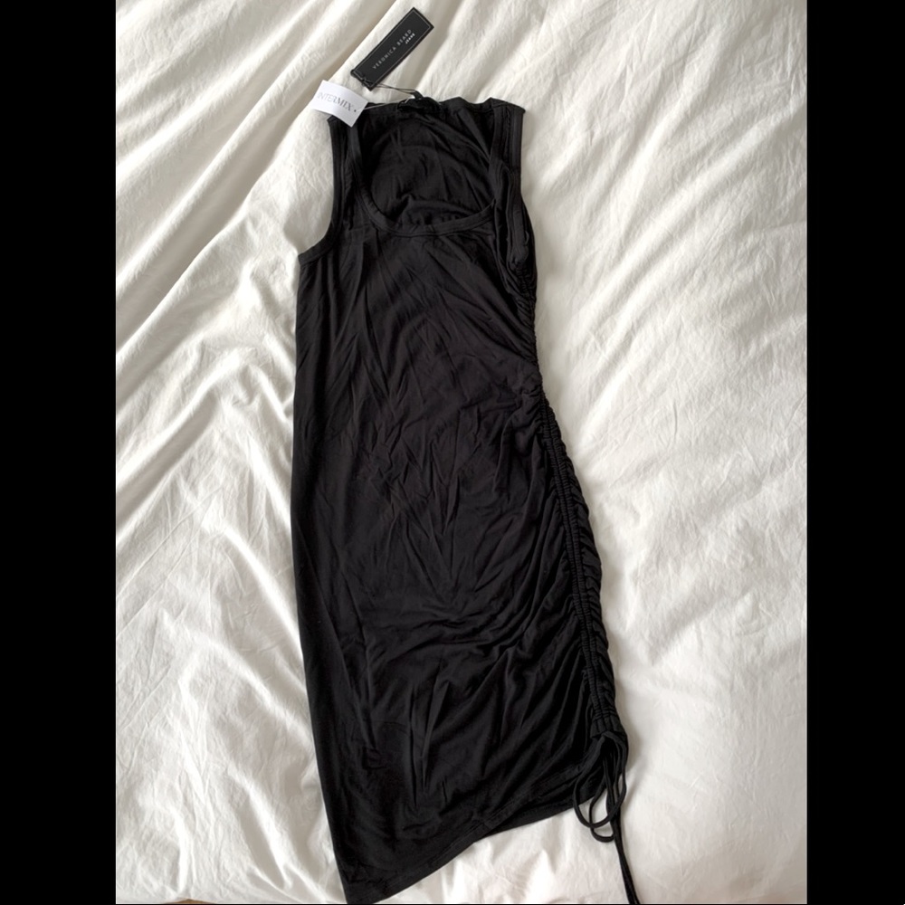 Black stretch dress